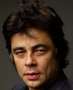 Бенисио дель Торо (исп. Benicio del Toro). Полное имя - Бенисио Монсеррате Рафаэль дель Торо Санчес (исп. Benicio Monserrate Rafael del Toro Sánchez).