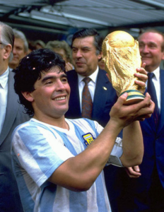 Диего Армандо Марадона (исп. Diego Armando Maradona).