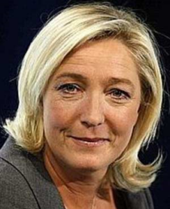 Марин Ле Пен (фр. Marine Le Pen), имя при рождении — Марион Анн Перрин Ле Пен (фр. Marion Anne Perrine Le Pen).