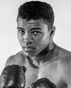 Мохаммед Али (Muhammad Ali), урождённый Кассиус Марселлус Клей (Cassius Marcellus Clay).