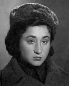 Елена Моисеевна Ржевская, урождённая Елена Моисеевна Каган.