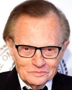 Ларри Кинг (Larry King), урождённый Лоуренс Харви Зейгер (Цайгер) (Lawrence Harvey Zeiger).