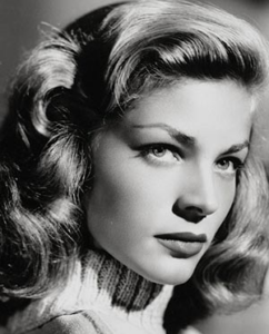 Лорен Бэколл (Lauren Bacall); настоящее имя - Бетти Джоан Перски (Betty Joan Perske).