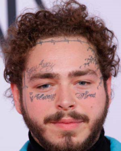 Post Malone, урождённый Остин Ричард Пост (Austin Richard Post).