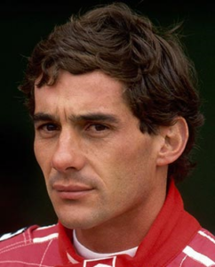 Айртон Сенна да Силва (порт. Ayrton Senna da Silva).